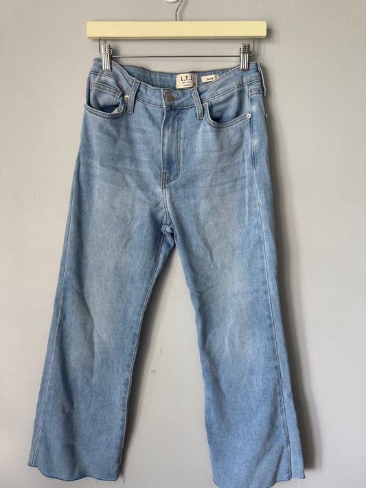 L.T.J Letter to Juliet Light Wash Denim Jeans Size 28