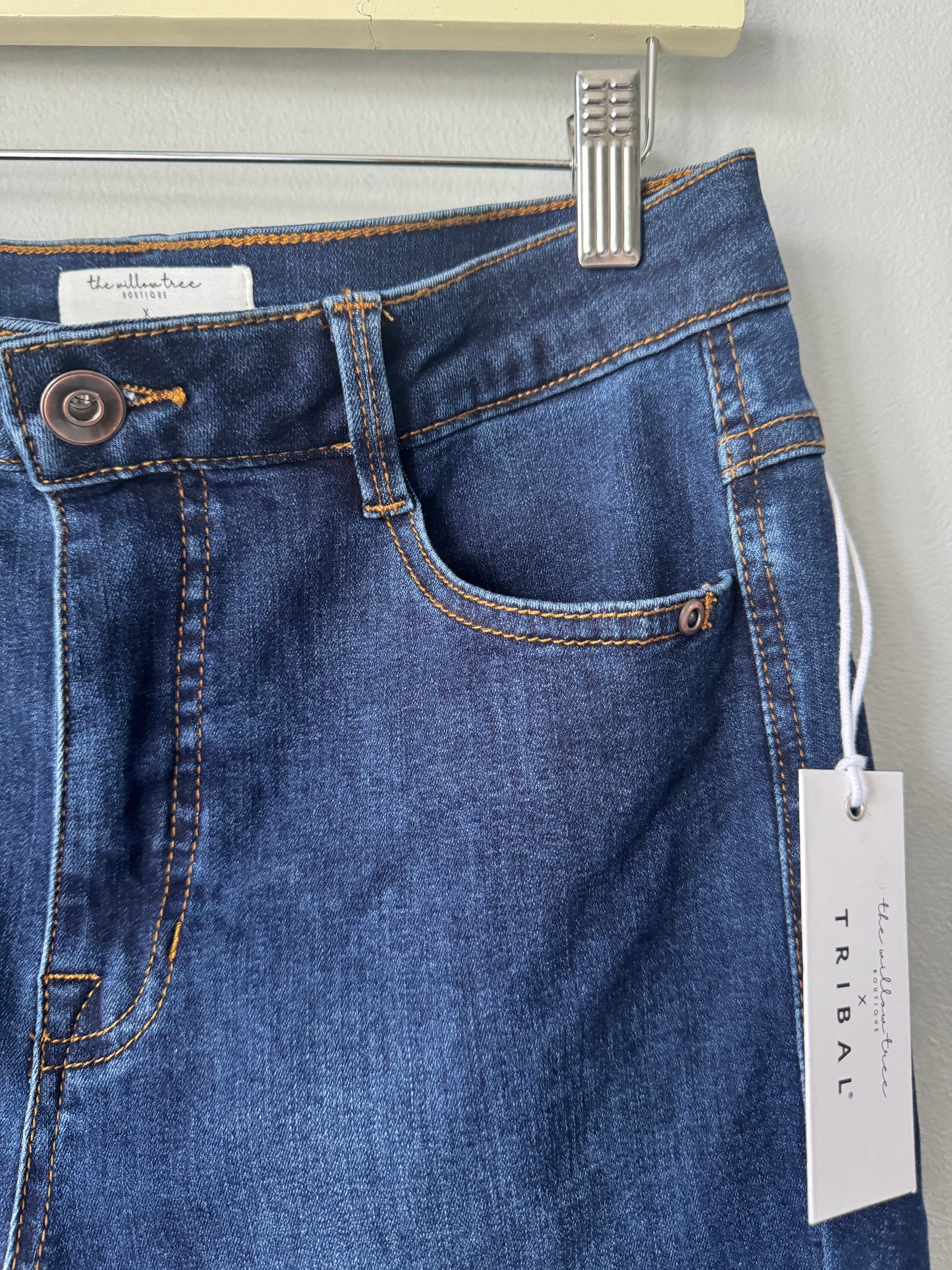 Tribal The Willow Tree Denim Jeans Size 6 NWT