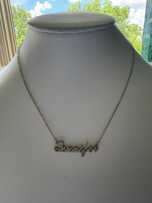 Jennifer Gold Necklace
