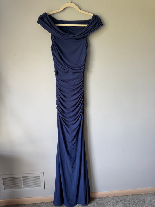 Windsor Formal Navy Dress
