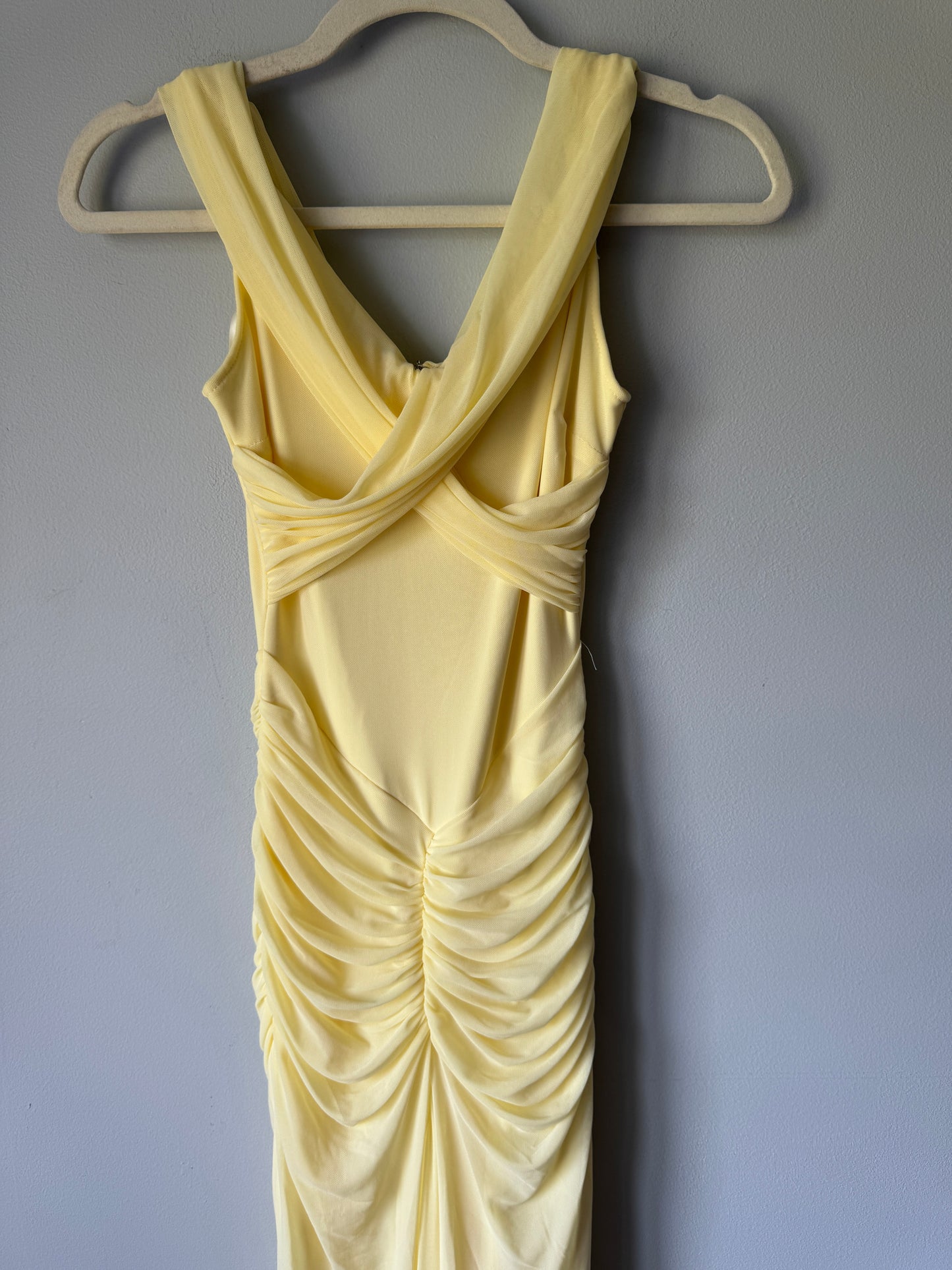 Windsor Formal Yellow Dress Size Small
