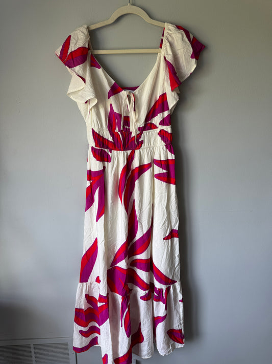 Nine West Floral Dress Size Small