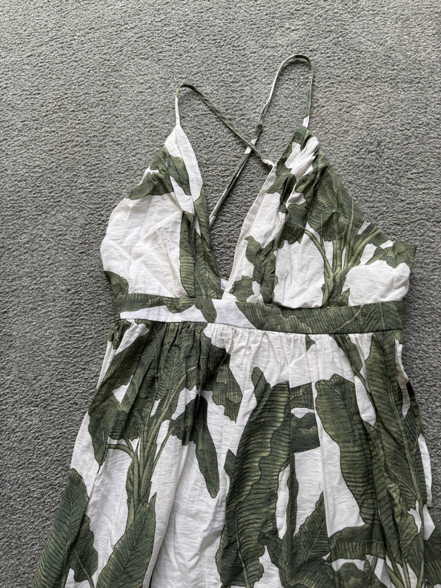 Tropical Maxi Dress Size Small