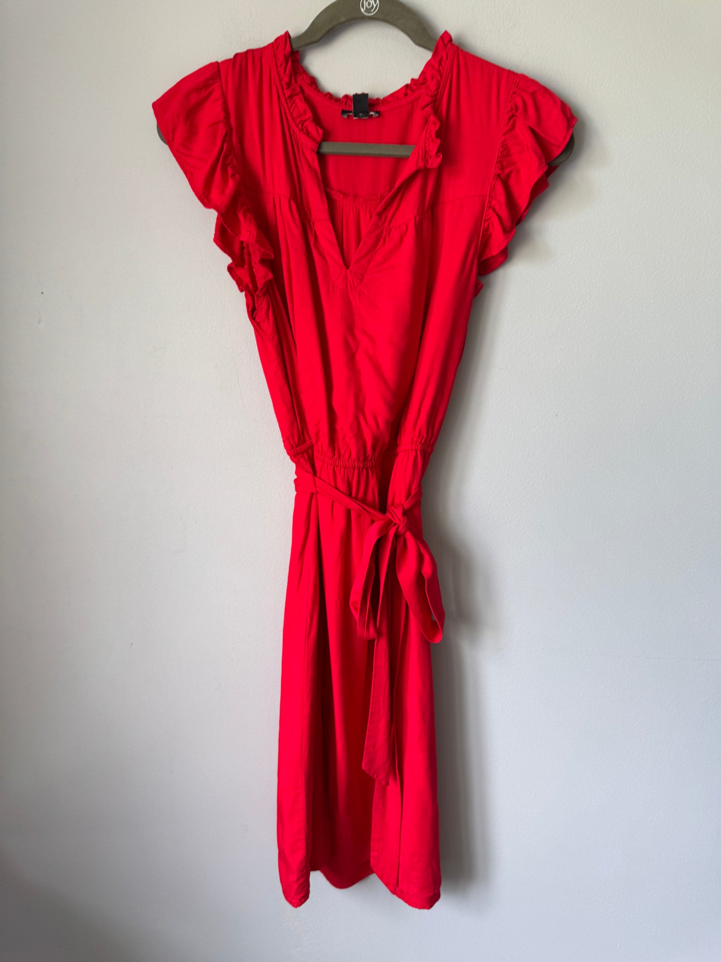 Ann Taylor Red Dress Size Medium