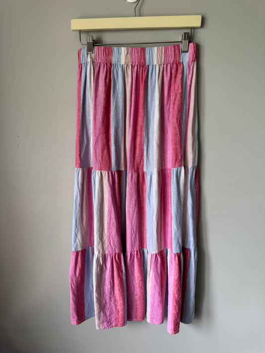 Loft Striped Skirt Size Small