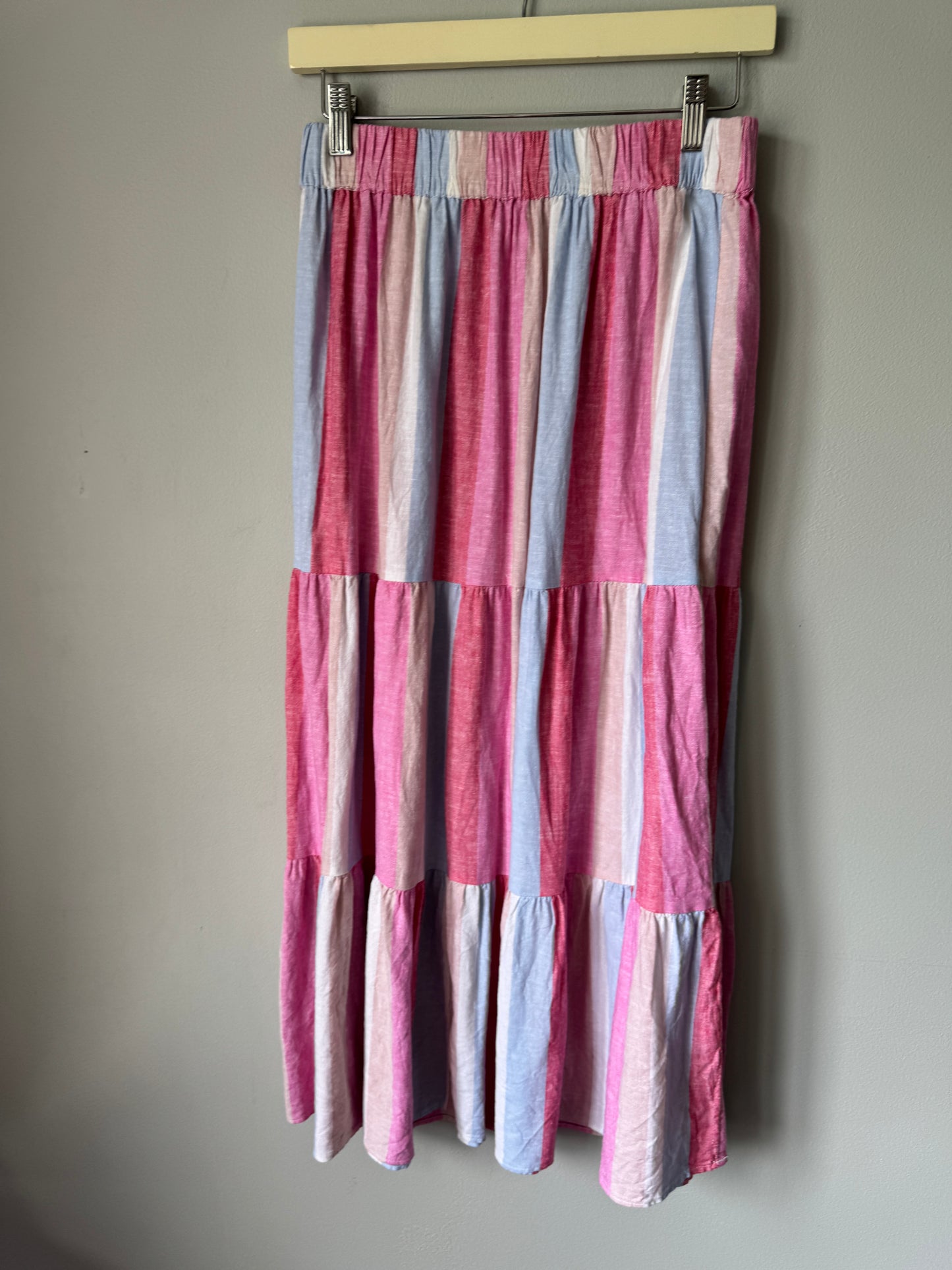 Loft Striped Skirt Size Small