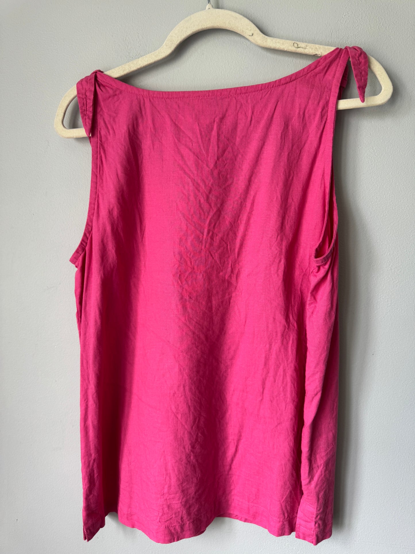 Loft Sleeveless Tank with Bows - Size Small