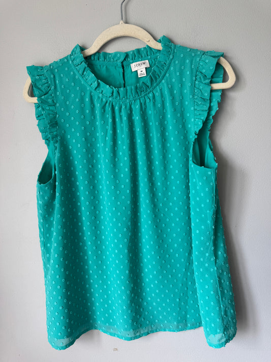 JCrew Green Tank Top - Size Medium