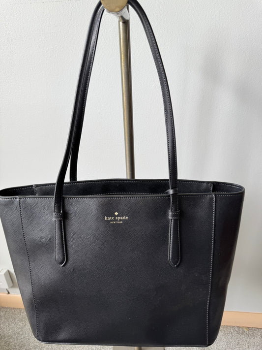 Kate Spade Black Tote - Pre Owned Authentic