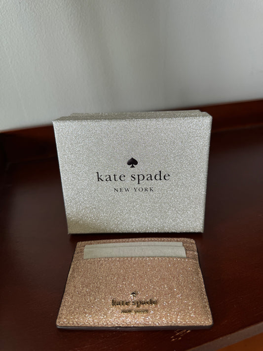 Kate Spade Card Holder Pre Owned Authentic