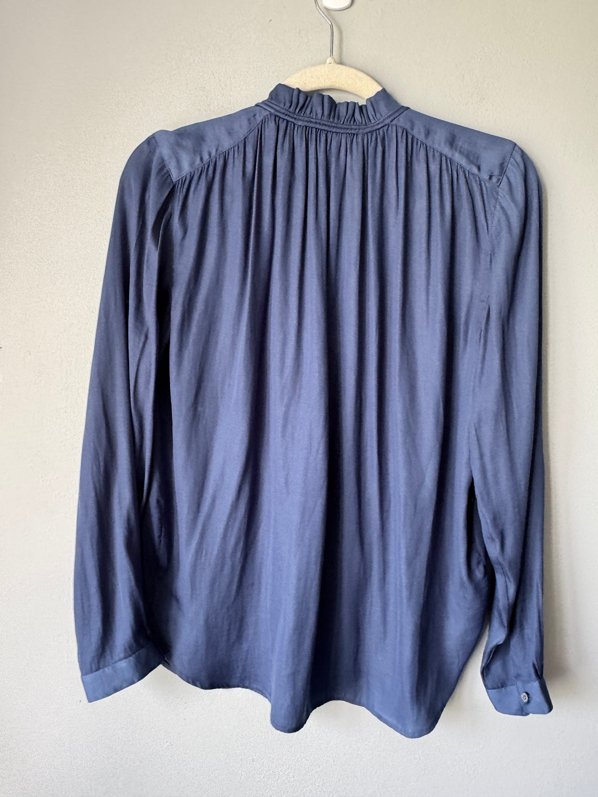 LOFT Blue Blouse Size Small