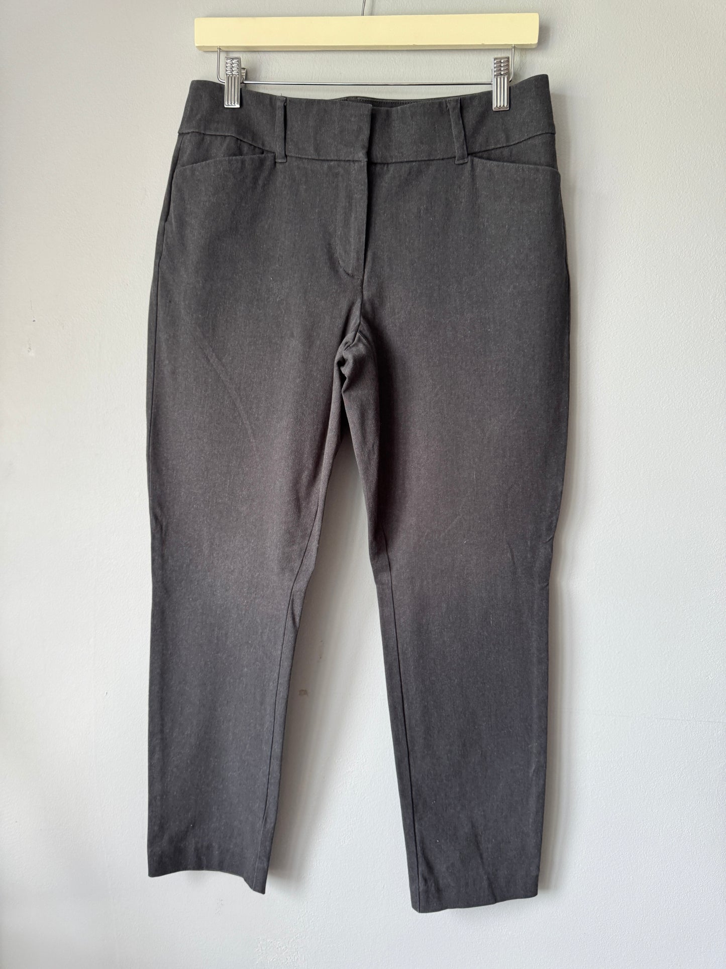 LOFT Dark Gray Casual Size 6 Pants