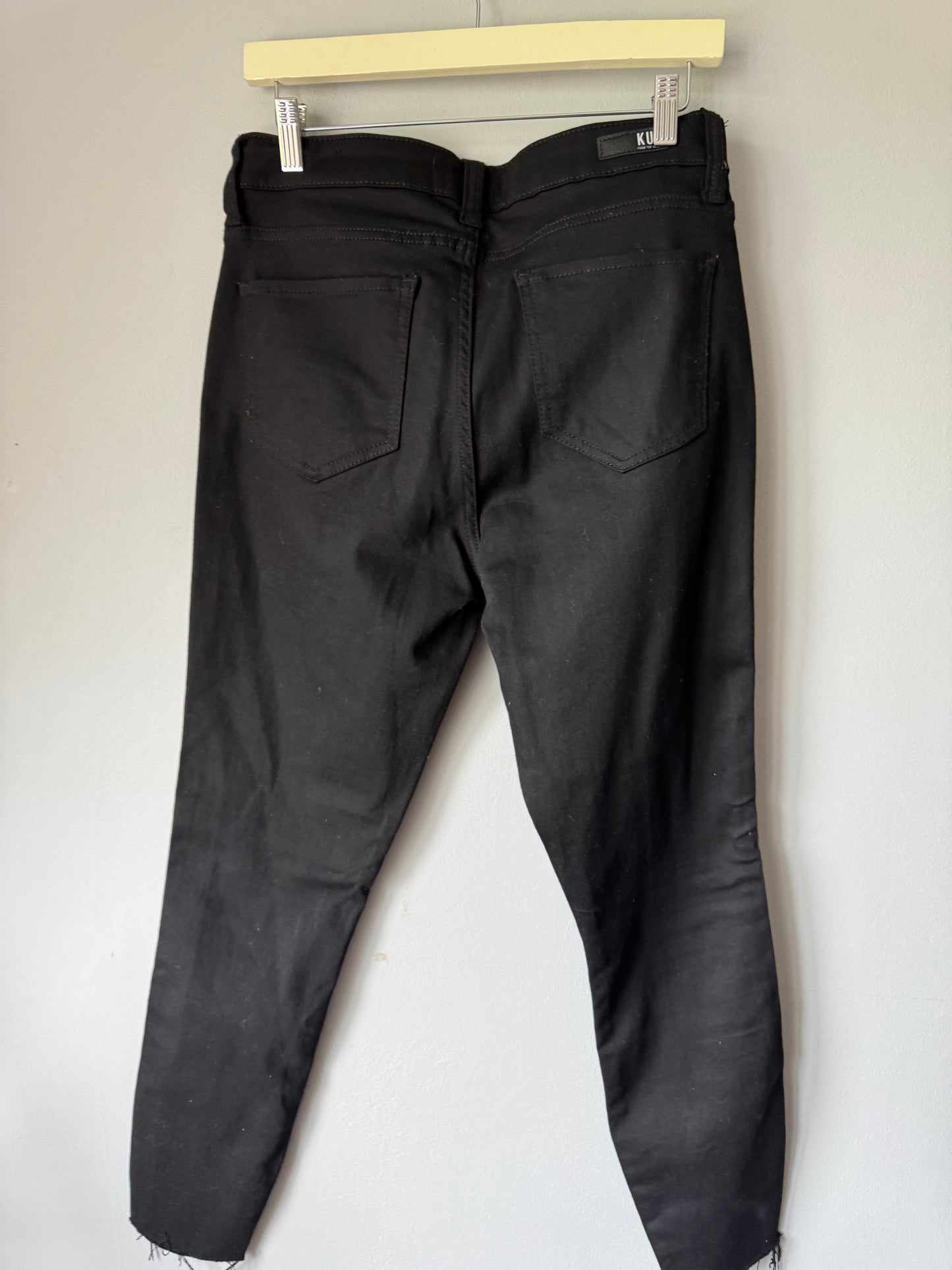 KUT Black Skinny Jeans Size 8
