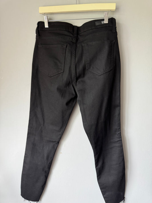KUT Black Skinny Jeans Size 8