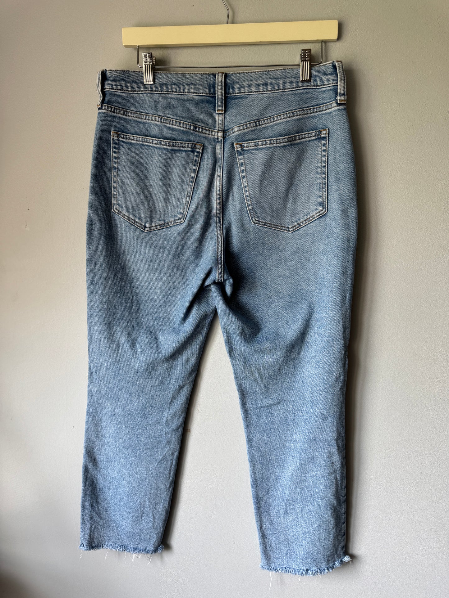 JCrew Essential Light Blue Straight Jeans Size 29