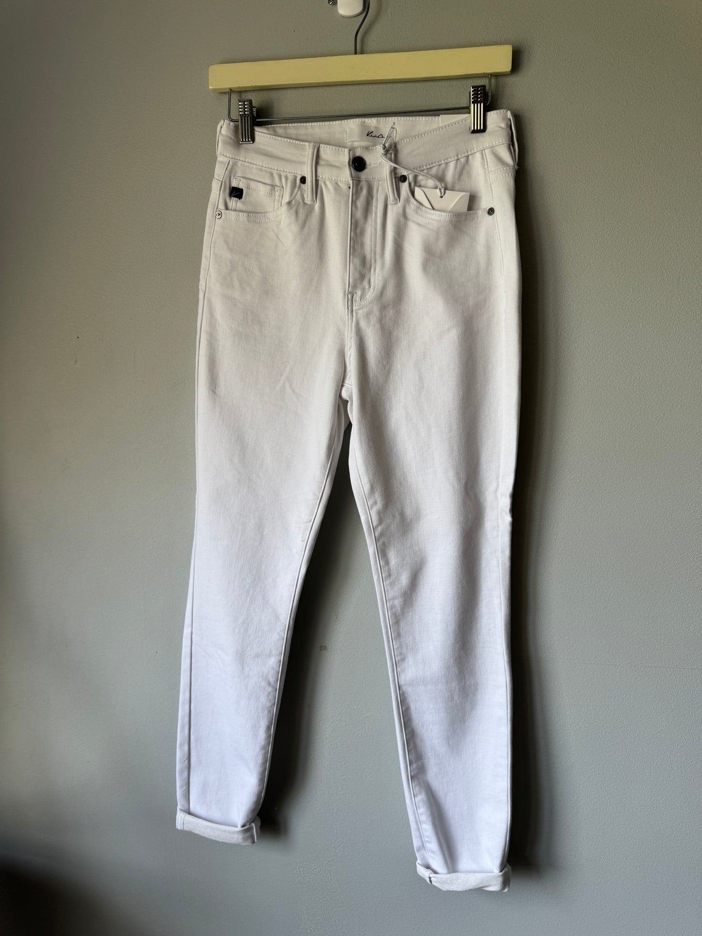 Judy Blue NWT White Denim Size 7/27