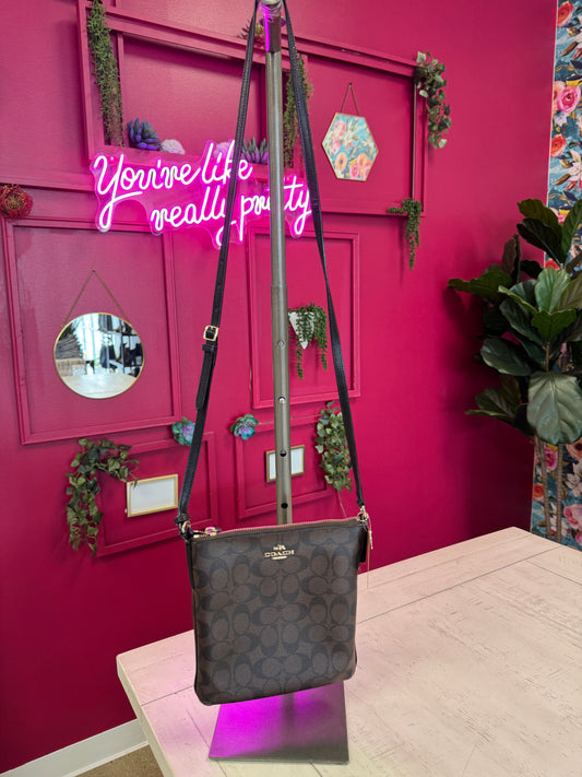 Pre Owned Designer Signature Coach Cross Body