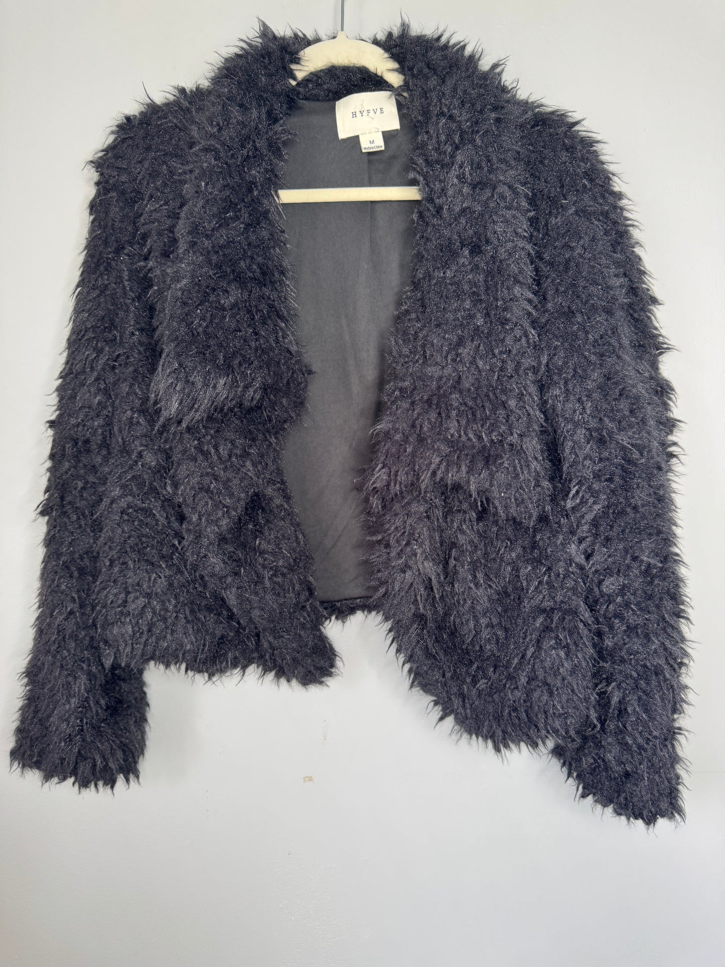 Hyfve Fur Jacket Size M