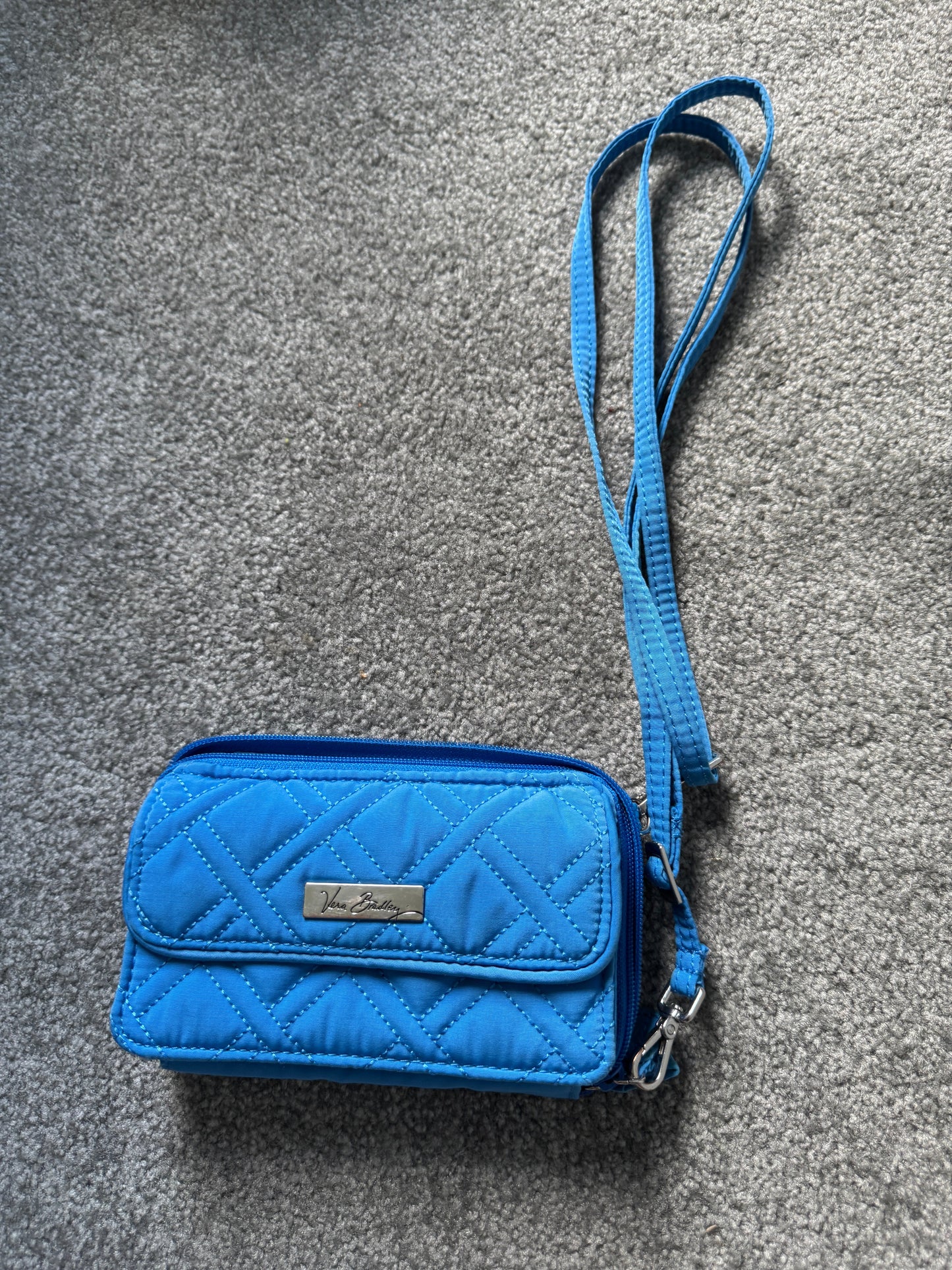 Vera Bradley Vibrant Blue Crossbody