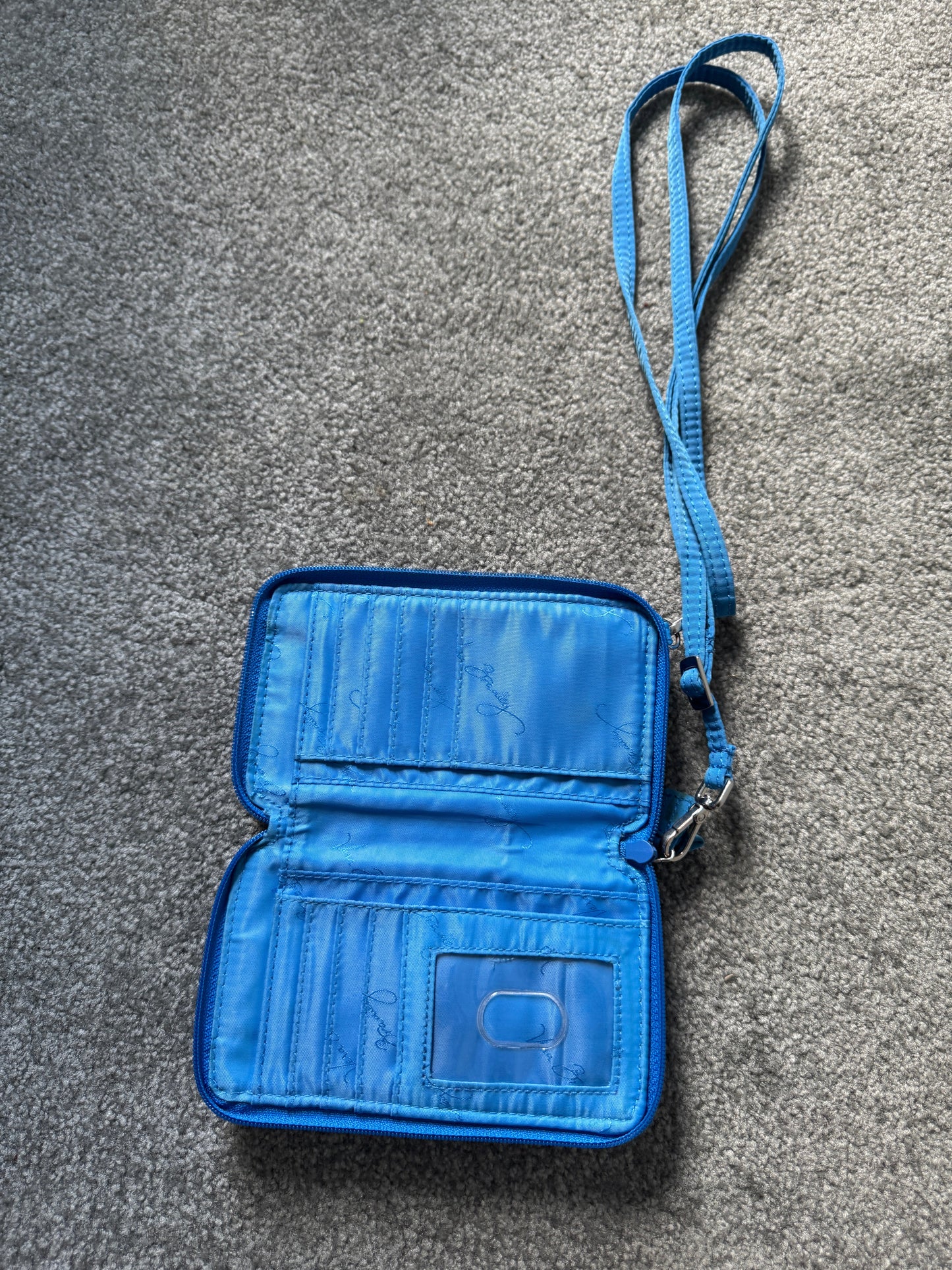 Vera Bradley Vibrant Blue Crossbody