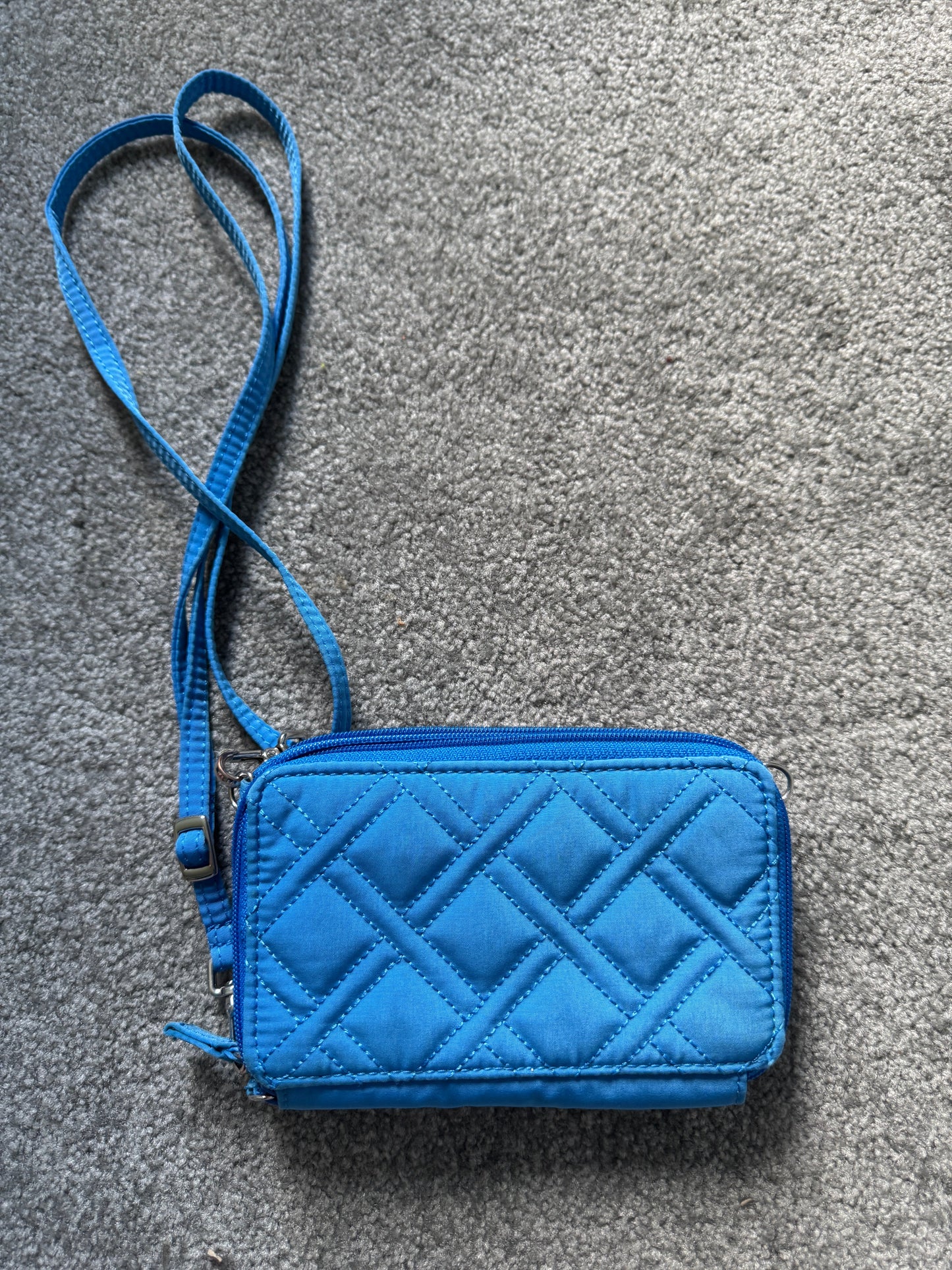 Vera Bradley Vibrant Blue Crossbody