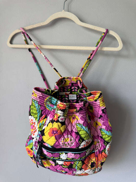 Vera Bradley Pink Backpack Discontinued Va Va Bloom