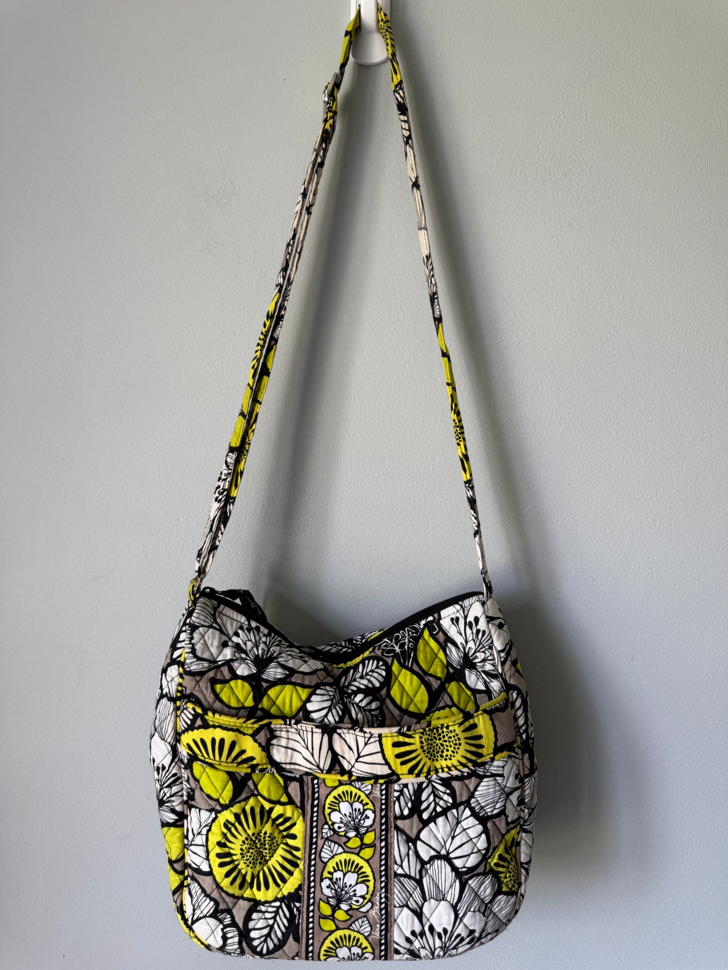 Vera Bradley Citron Saddle Bag