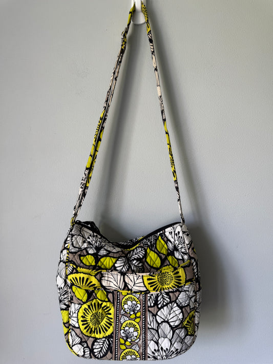 Vera Bradley Citron Saddle Bag