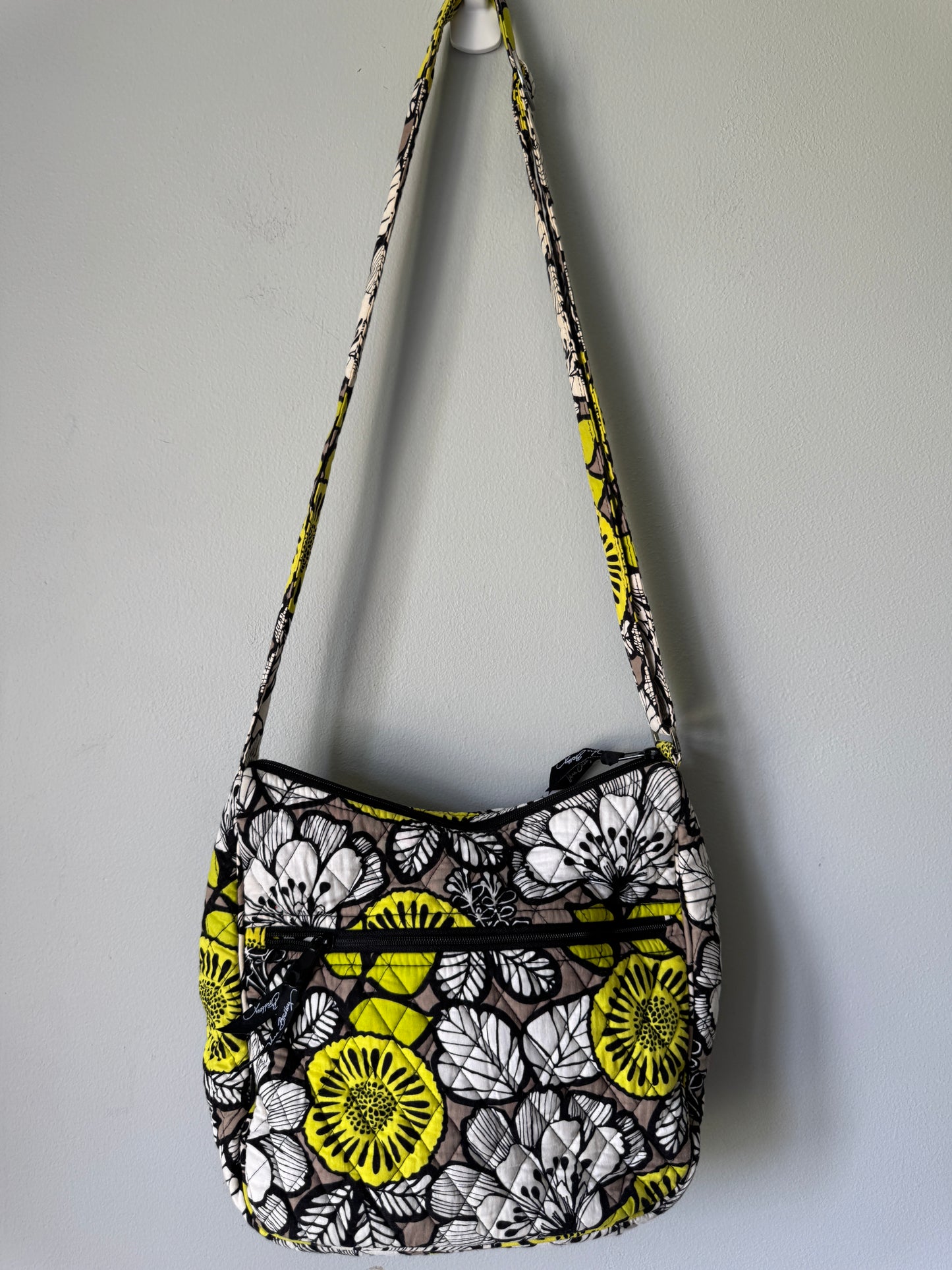 Vera Bradley Citron Saddle Bag
