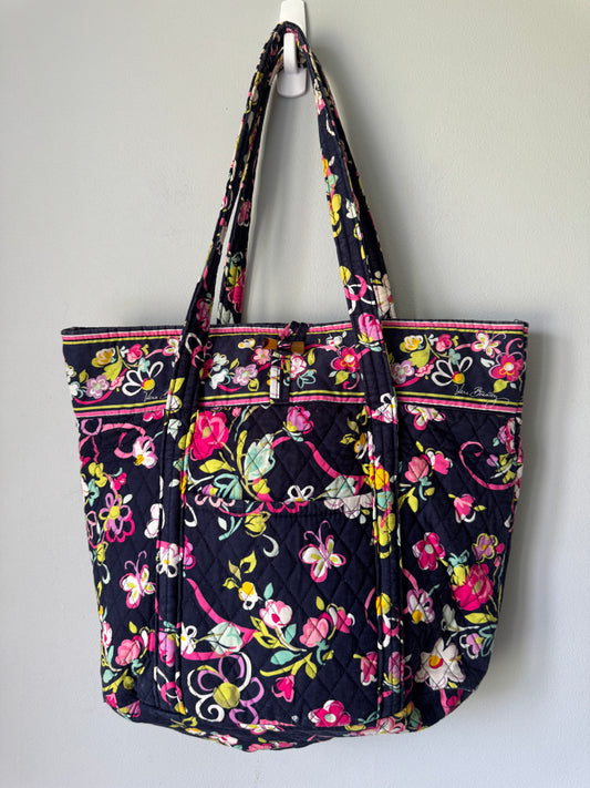 Vera Bradley Navy and Pink Floral Bag