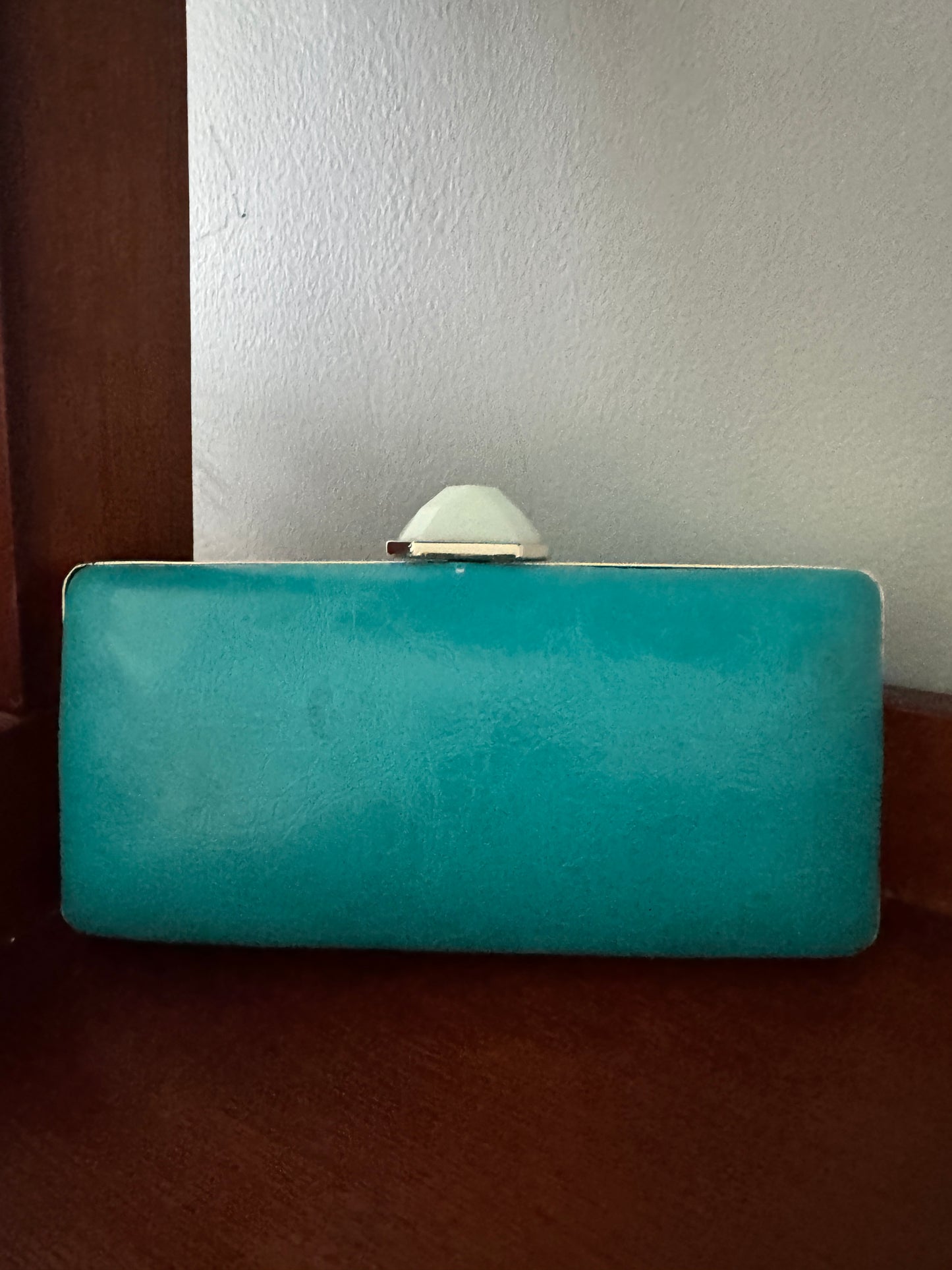 Pre Owned Banana Republic Teal Clutch