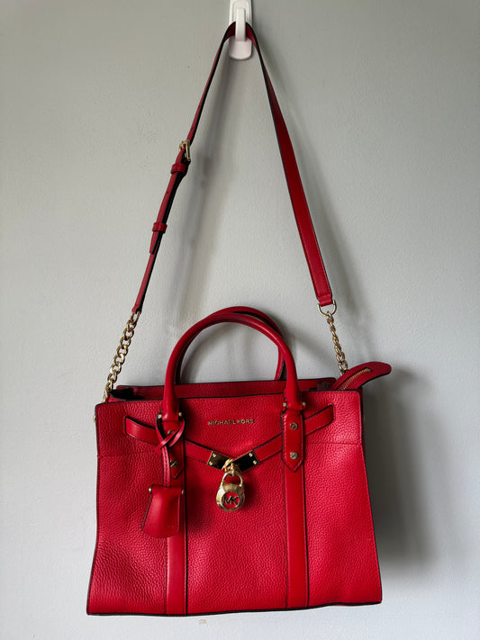 Pre Owned Authentic Michael Kors Nouveau Hamilton Satchel